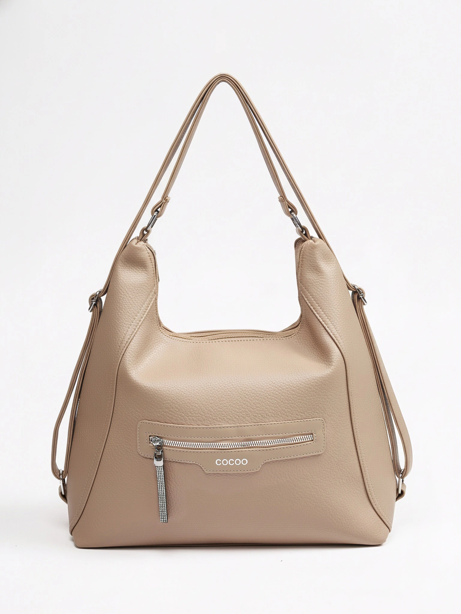 Сумка-шоппер  с декоративным пуллером со стразами в ассортименте